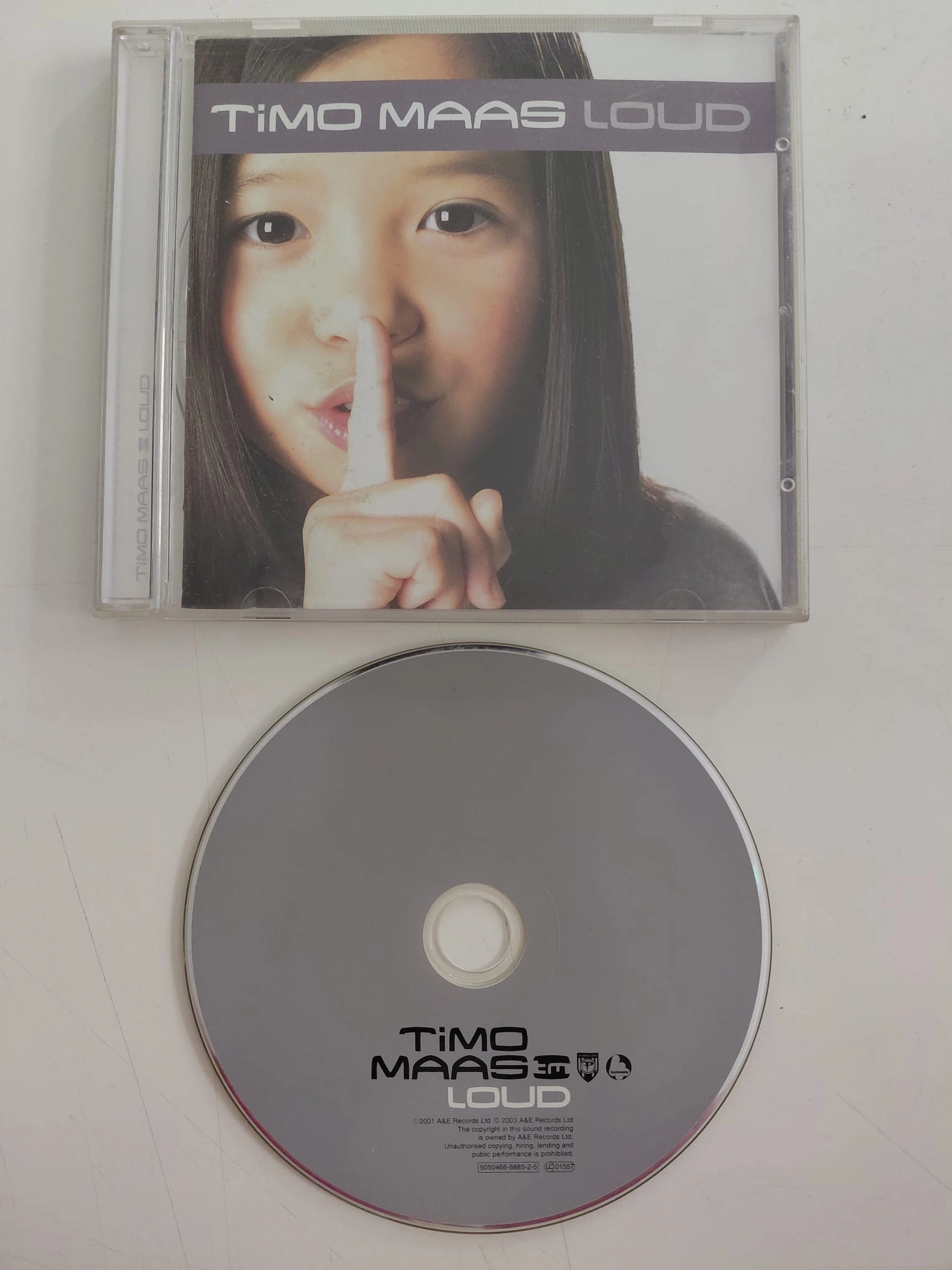 Timo Maas – Loud - 2003 İngiltere Basım - CD Albüm-2.el
