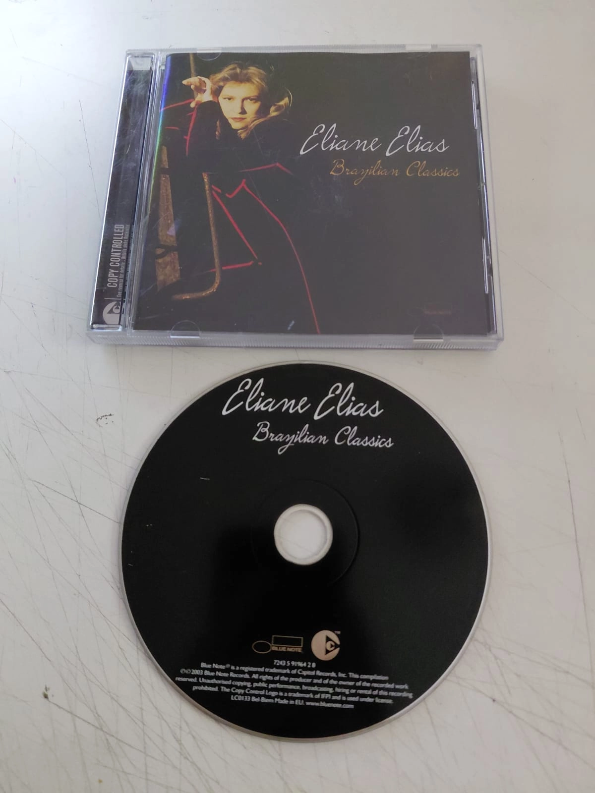 Eliane Elias – Brazilian Classics - 2003 Avrupa Basım CD Albüm-2.el