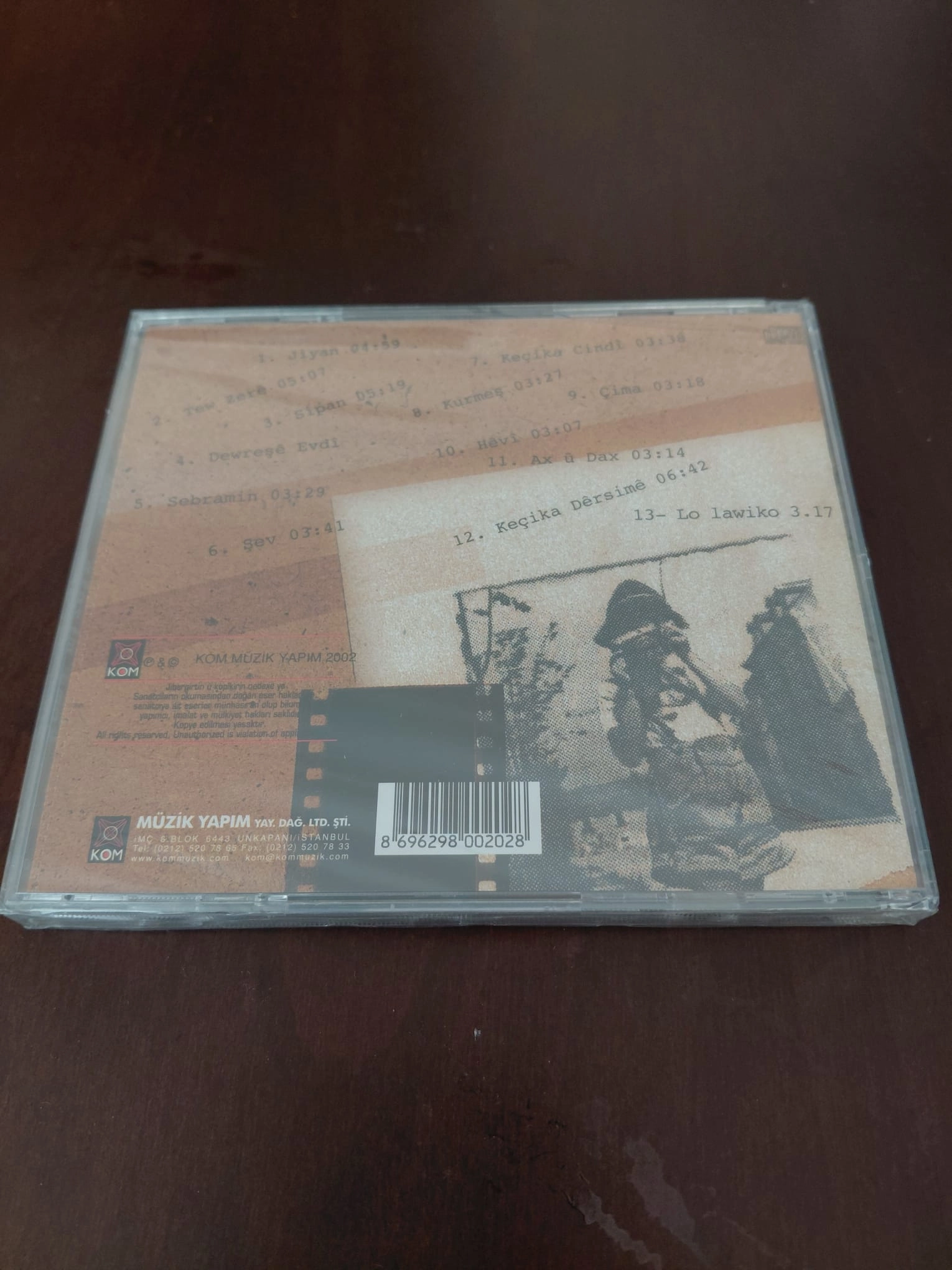 Koma Mizgin  -  Hevi  - 2002  Türkiye  Basım - CD Albüm /Açılmamış Ambalajlı/Kürtçe