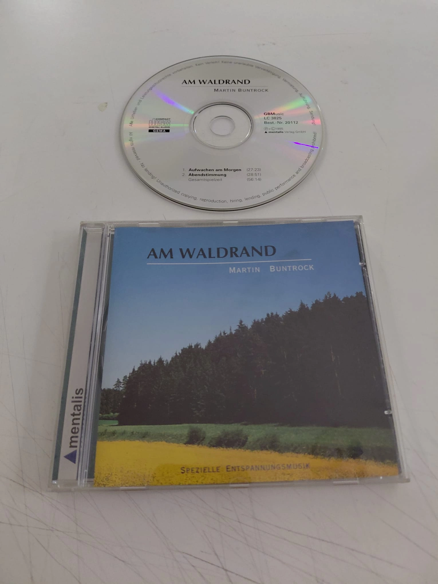 Martin Buntrock – Am Waldrand  – 1995  Almanya Basım - CD Albüm-2.el