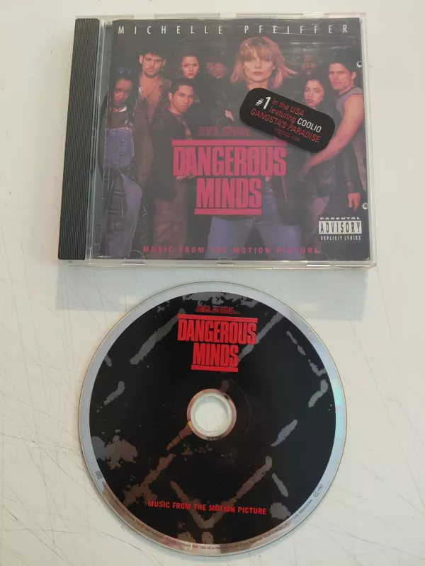 Dangerous Minds (Soundtrack) - 1995 Avrupa Basım CD Albüm-2.EL