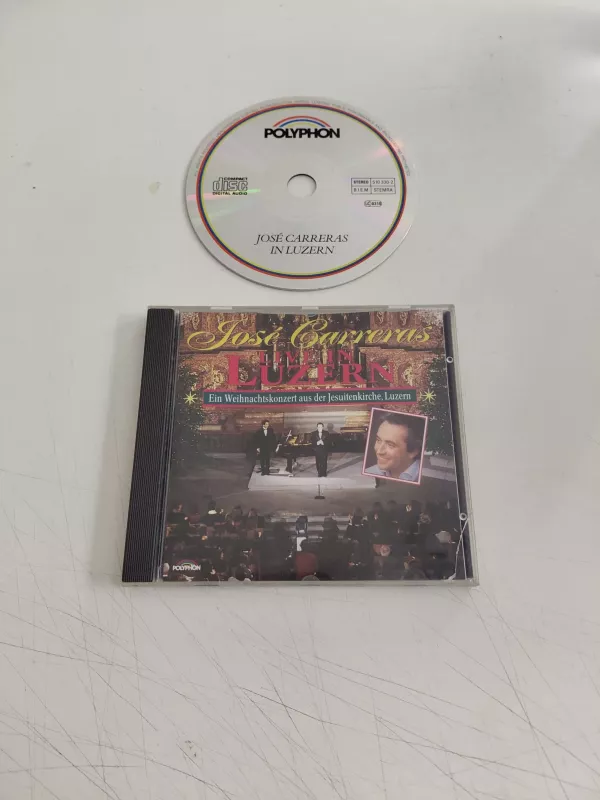 José Carreras – José Carreras In Luzern - Almanya Basım - CD Albüm-2.el