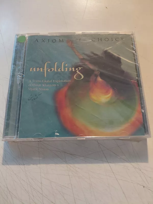 Axiom Of Choice – Unfolding (Persian Classical) - 2002 Avrupa Basım CD /Açılmamış Ambalajlı