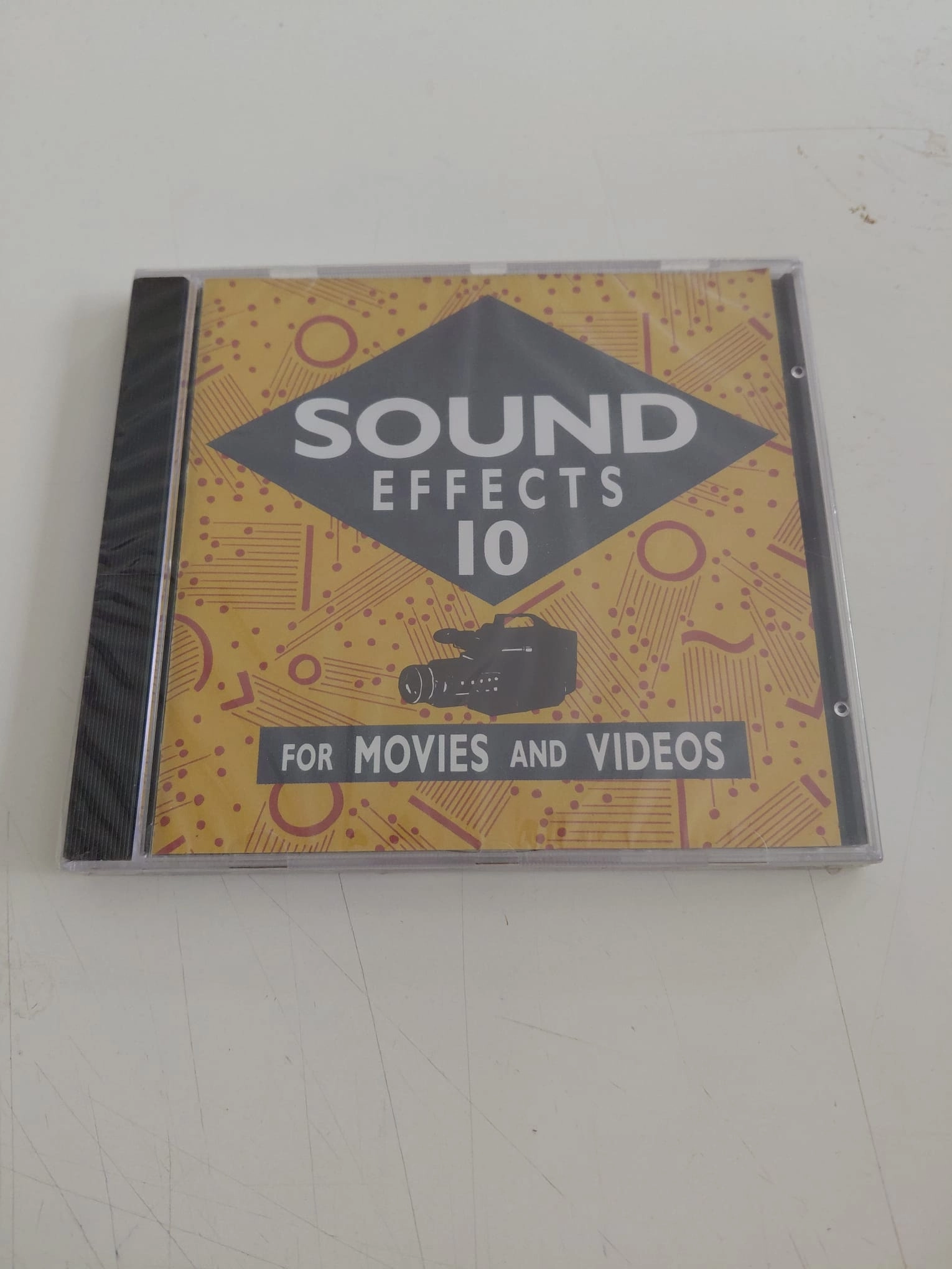 Sound Effects 10 For Movies And Videos  –  1992  Hollanda Basım - CD Albüm/Açılmamış Ambalajlı