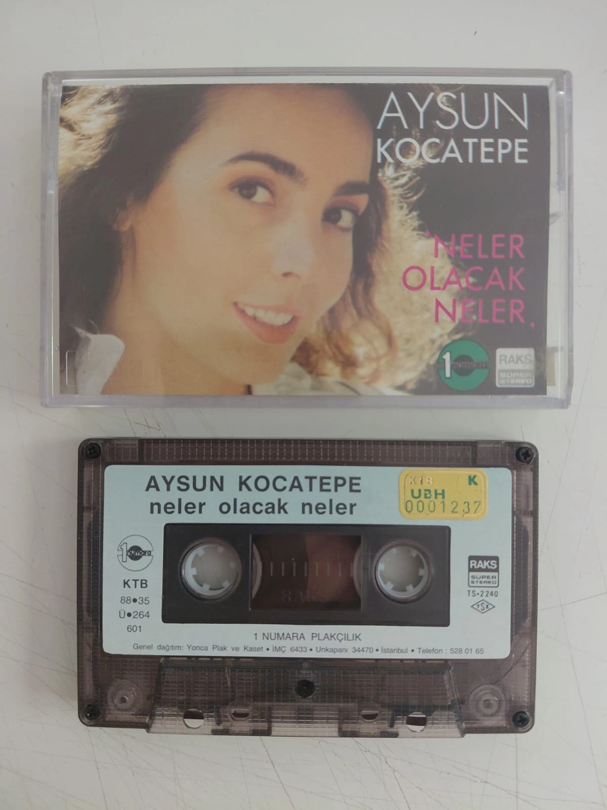 Aysun Kocatepe ‎– Neler Olacak, Neler? - 1988 Türkiye Basım  Kaset Albüm-2.el
