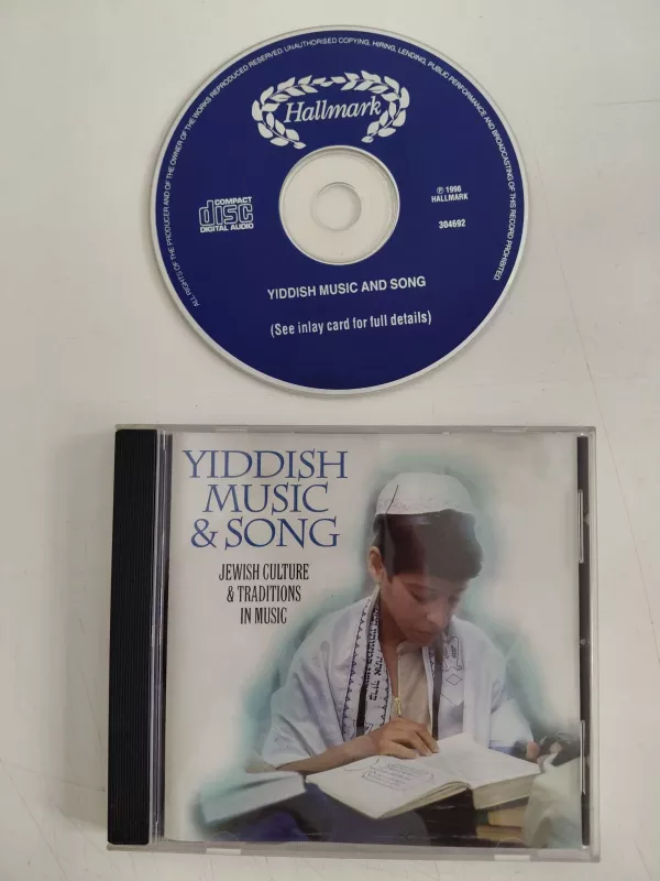 Yiddish Music & Song - İngiltere Basım - CD Albüm-2.el