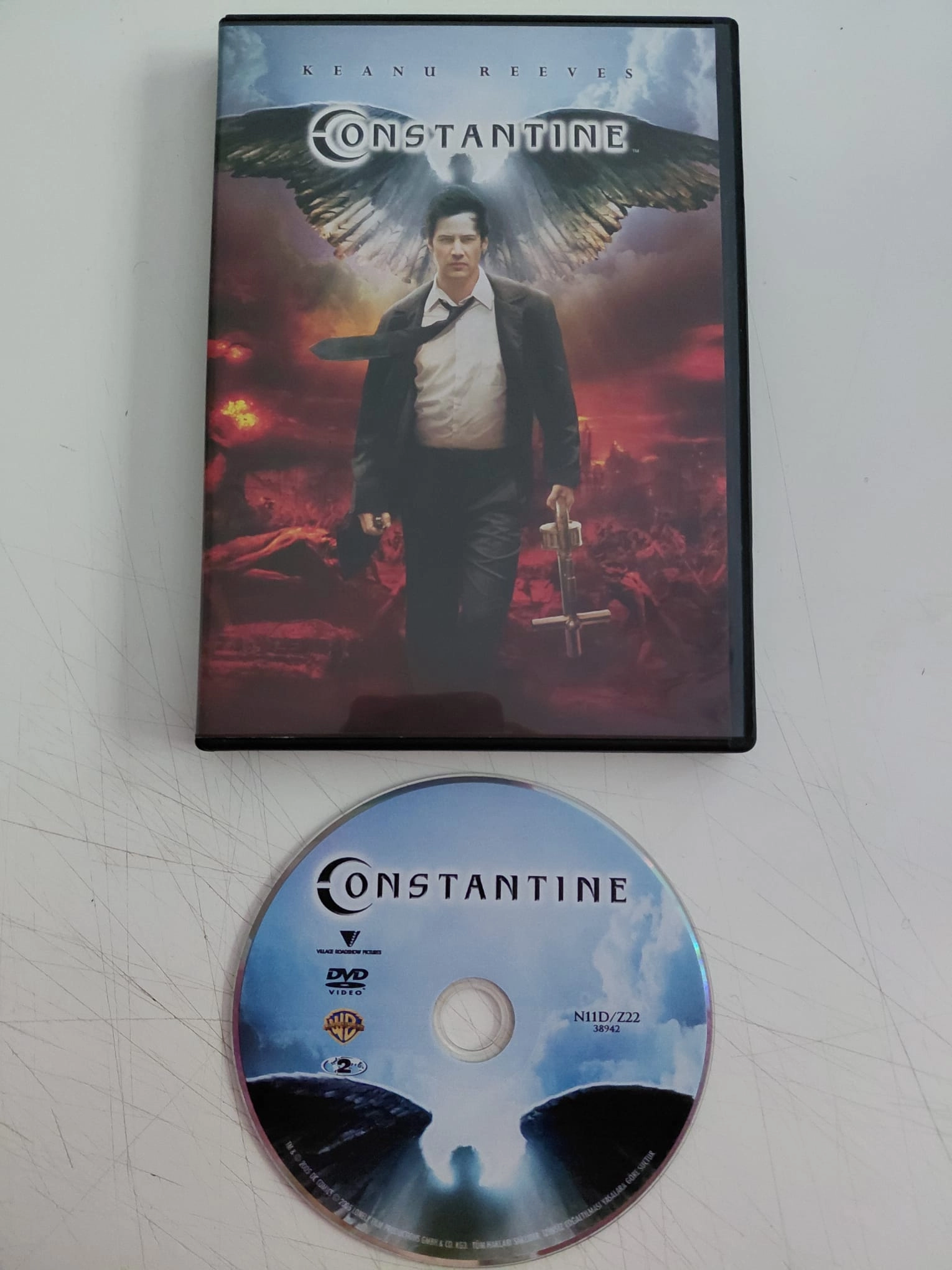 Constantine   -  Keanu Reeves  -  DVD Film-2.el