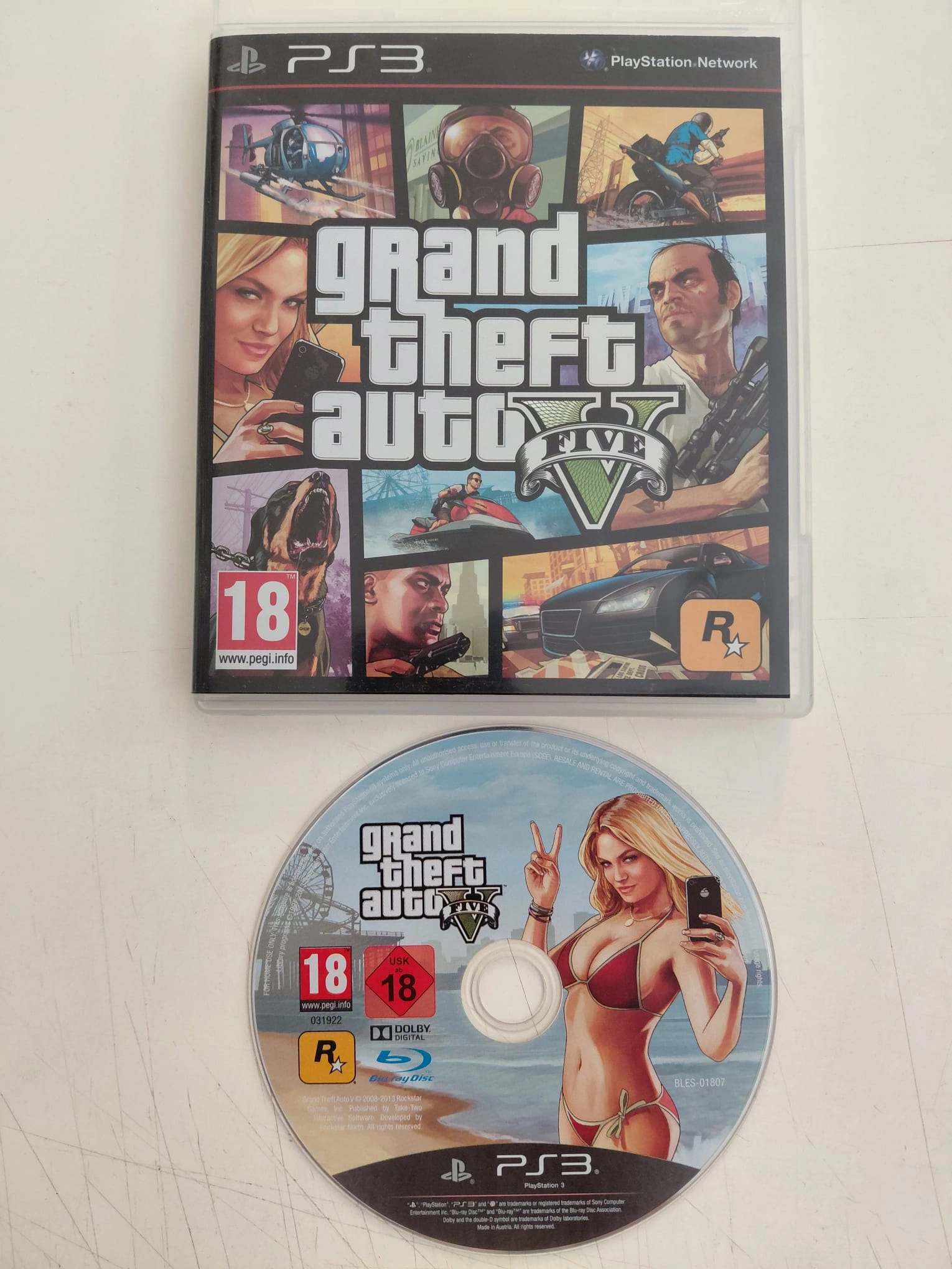 Grand Theft Auto 5 ( GTA 5 )    -  PS3 ( Playstation 3 ) Oyun