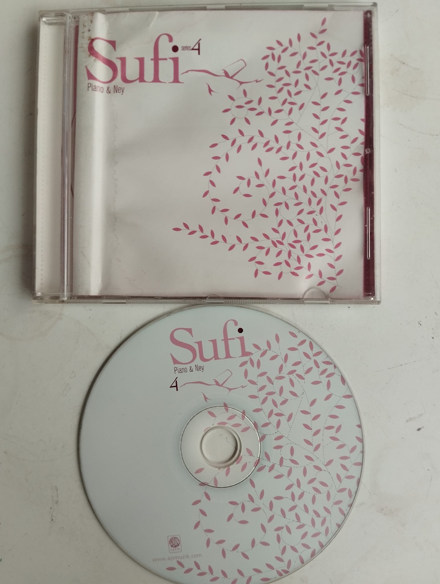 Sufi: series 4 - Piano & Ney  -  Türkiye Basım - 2. El CD Albüm