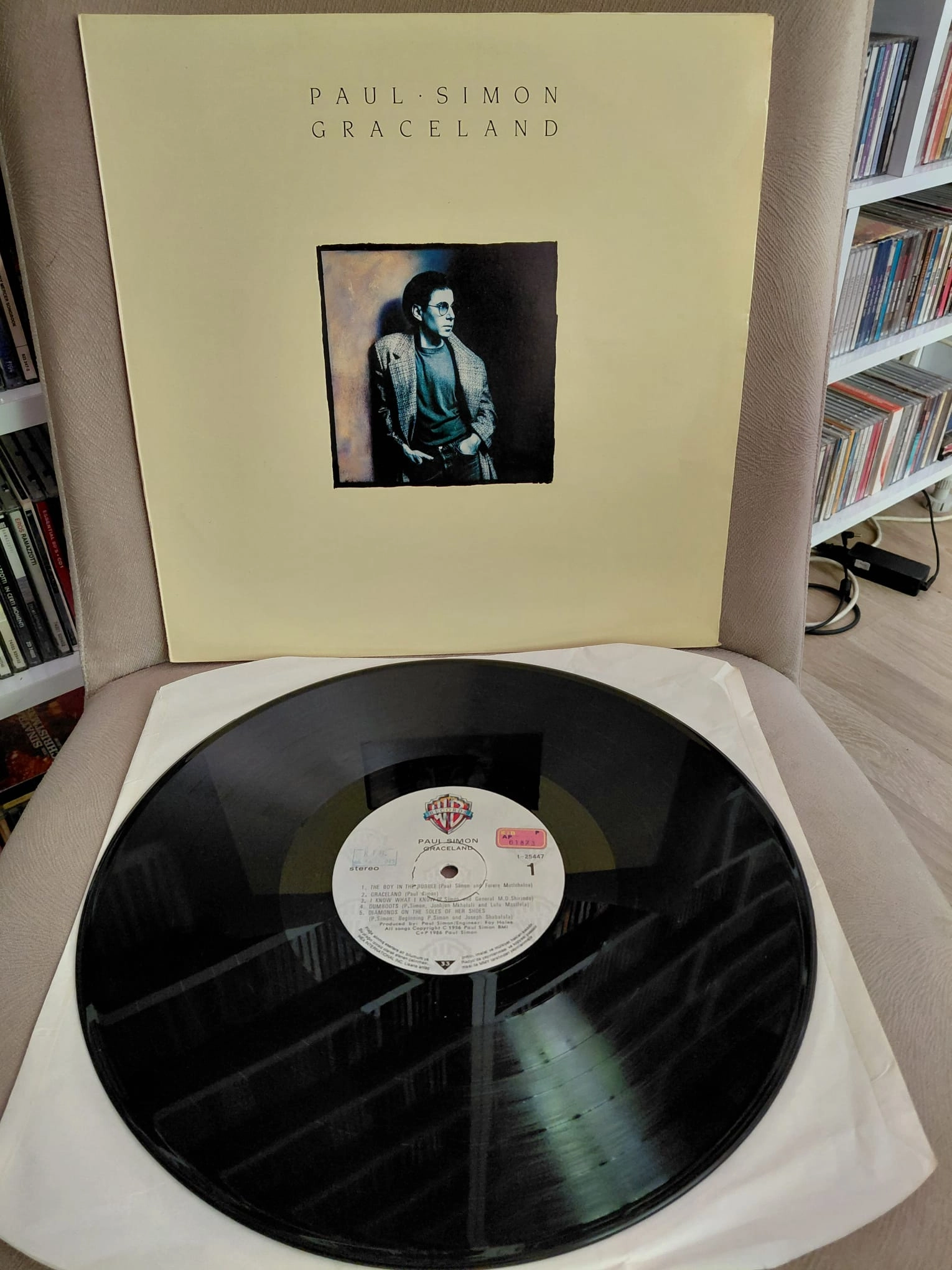 Paul Simon – Graceland - 1986 Türkiye Basım Albüm - LP Plak-2.el