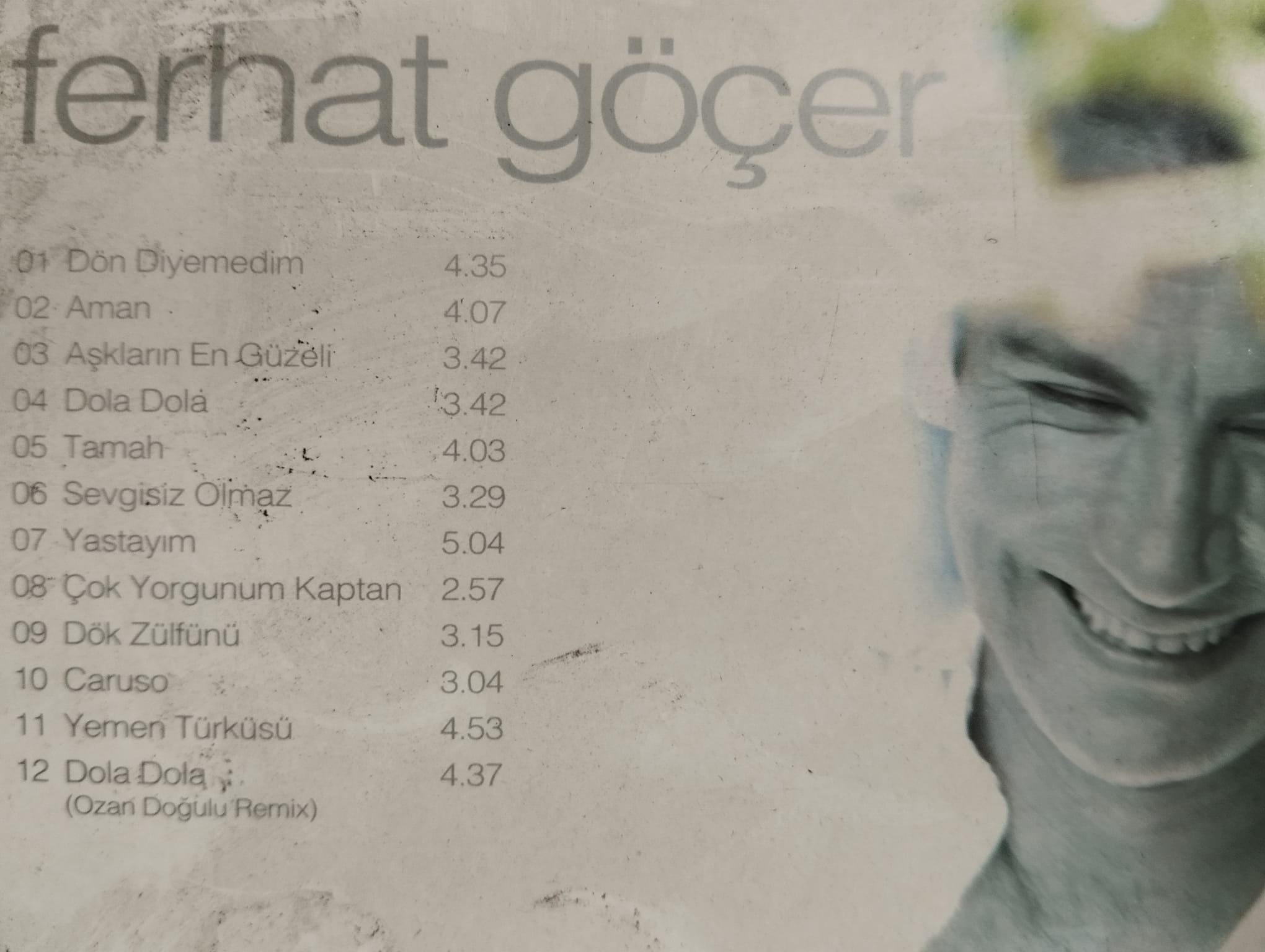 FERHAT GÖÇER -  2005 TÜRKİYE BASIM 2. EL CD ALBÜM
