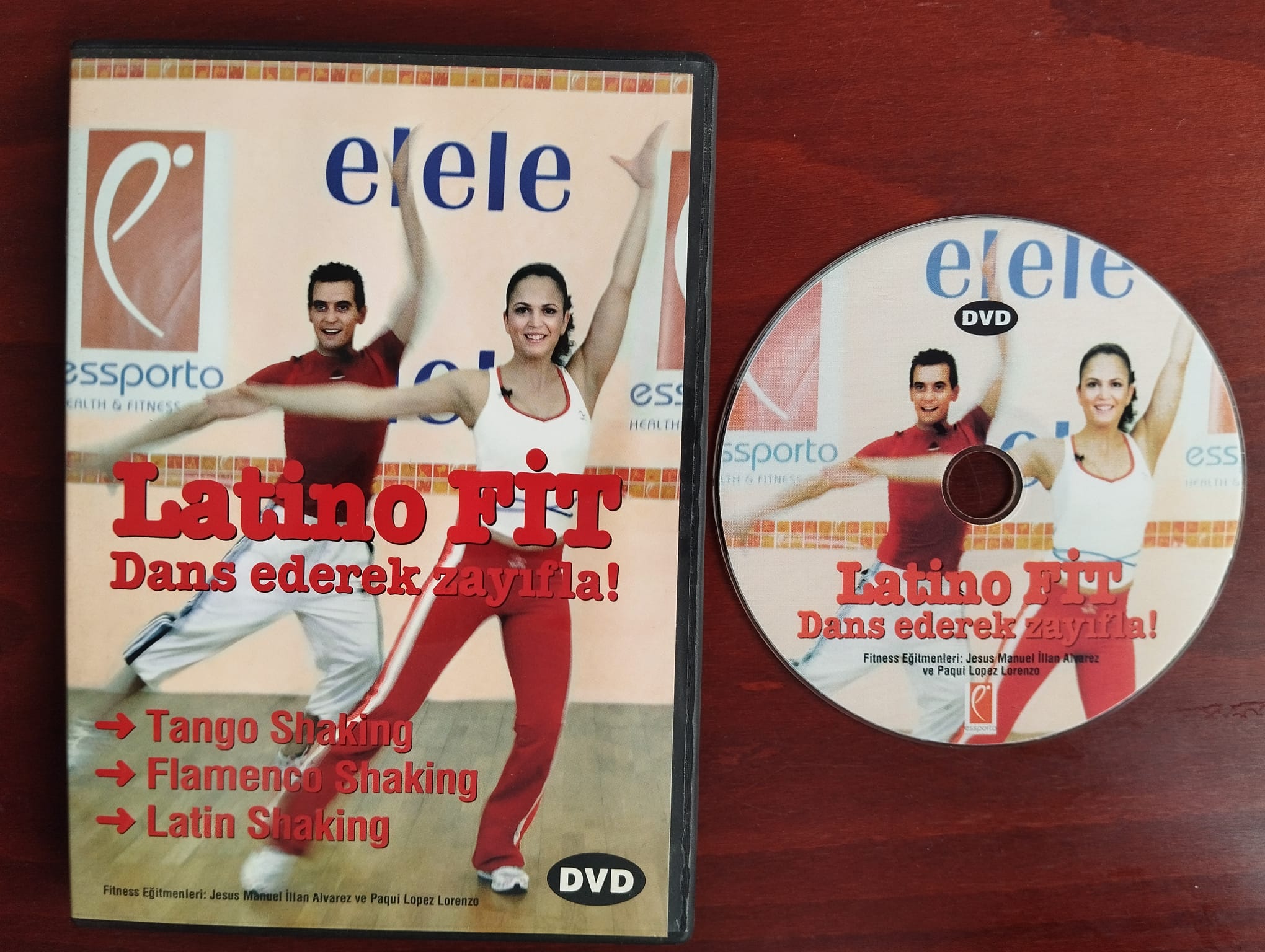 LATINO FIT - DANS EDEREK ZAYIFLA -   DVD -2.EL
