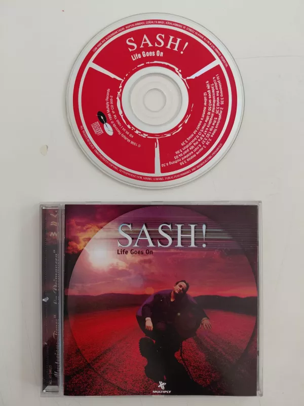 SASH! - Life Goes On - 1998 Türkiye Basım  CD Albüm-2.el