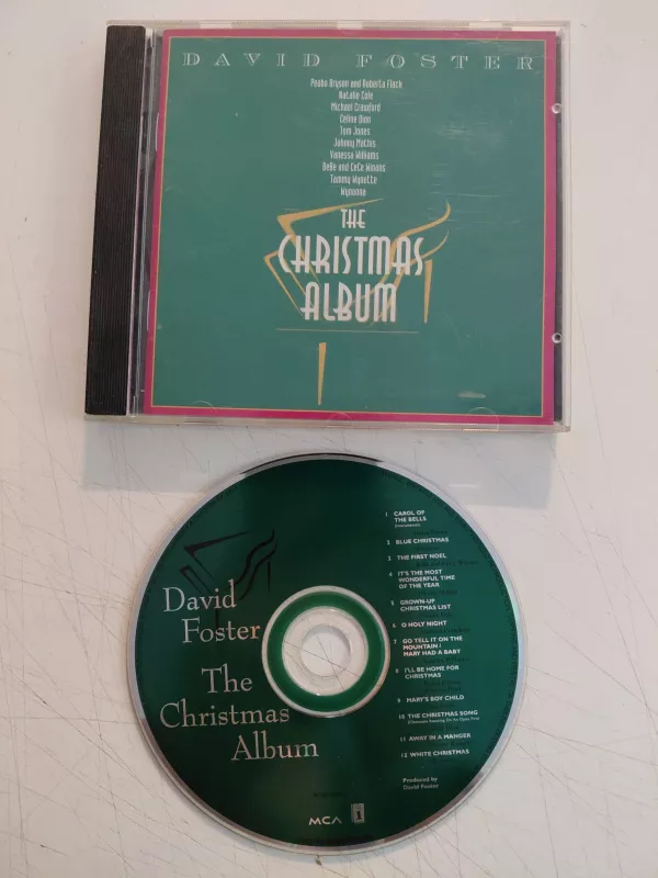 David Foster ‎– The Christmas Album - 1993  Avrupa Basım CD Albüm-2.el
