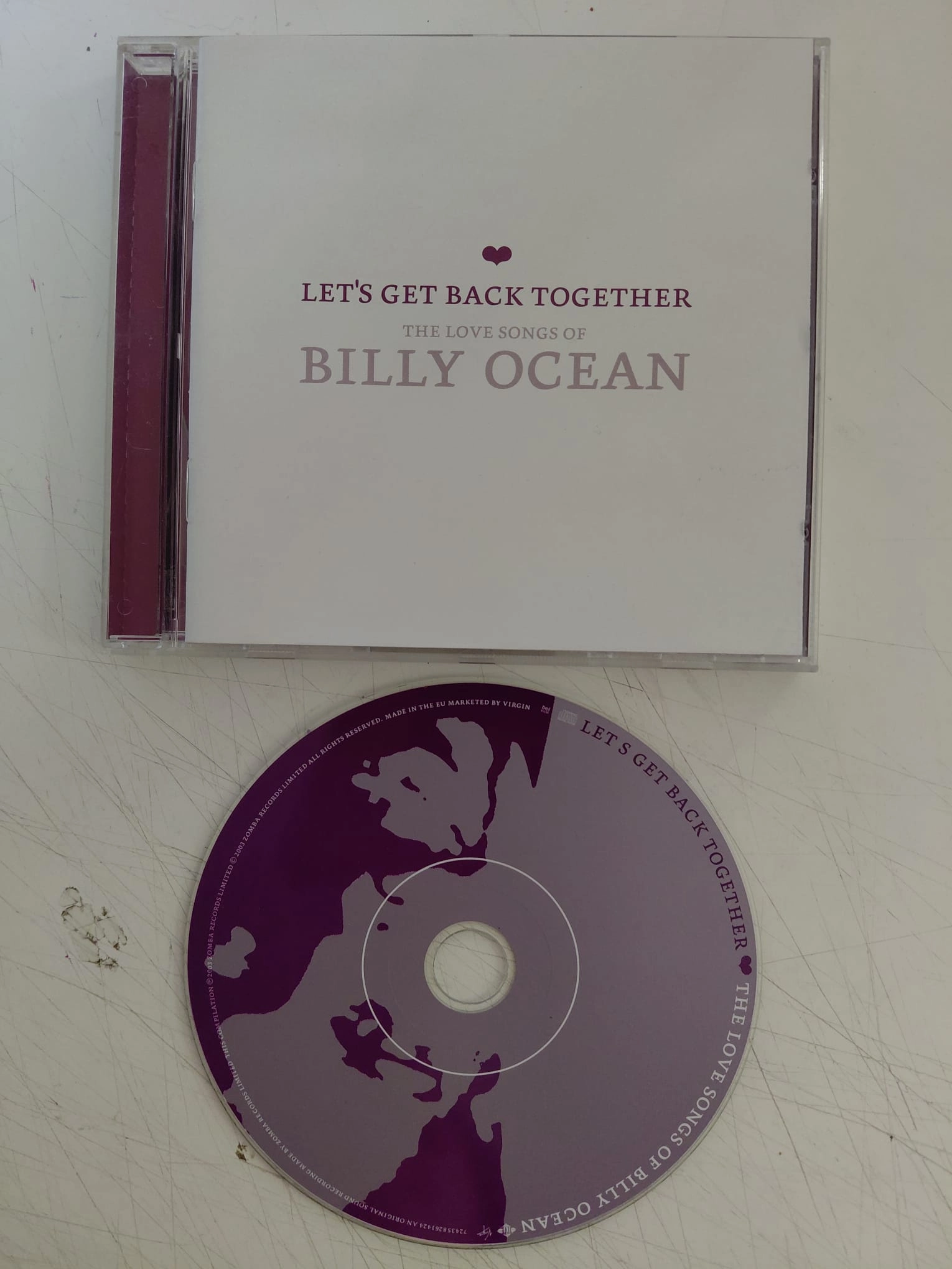 Billy Ocean– Let’s Get Back Together - The Love Songs Of Billy Ocean - CD Albüm -2.el