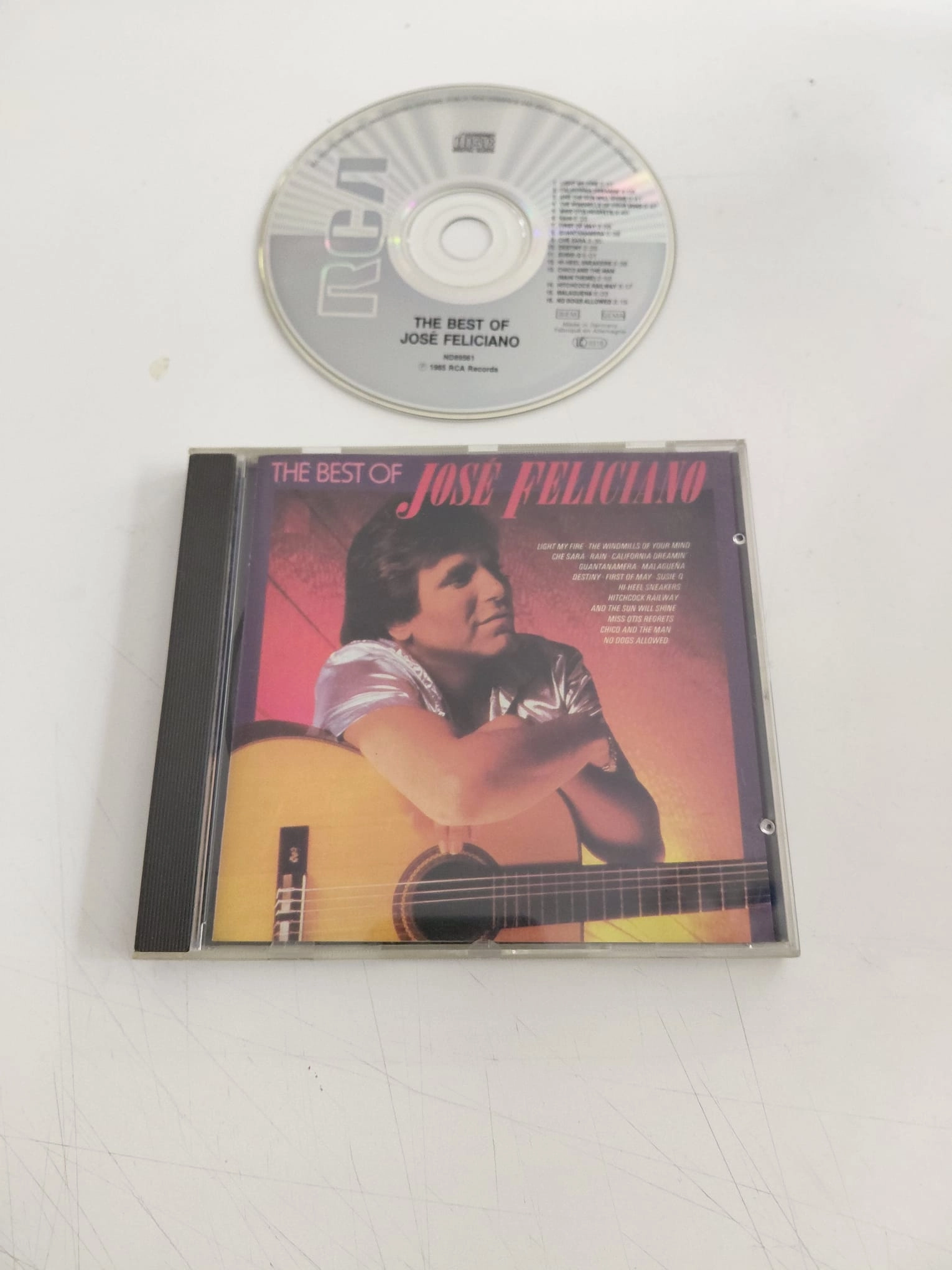 José Feliciano – The Best Of  - 1990  Avrupa Basım - CD Albüm-2.el