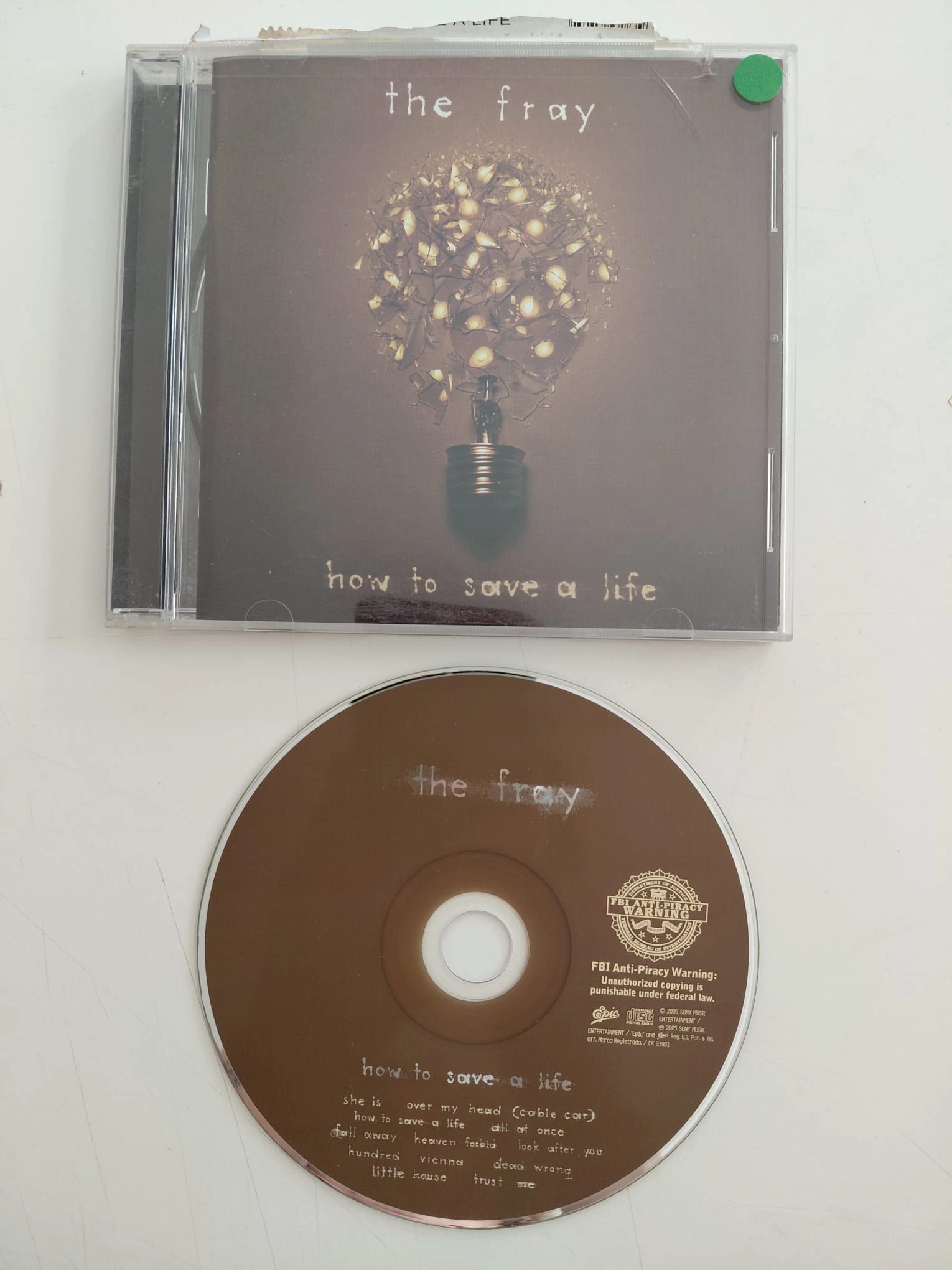 The Fray  – How To Save A Life – 2005 USA Basım - CD Albüm-2.el