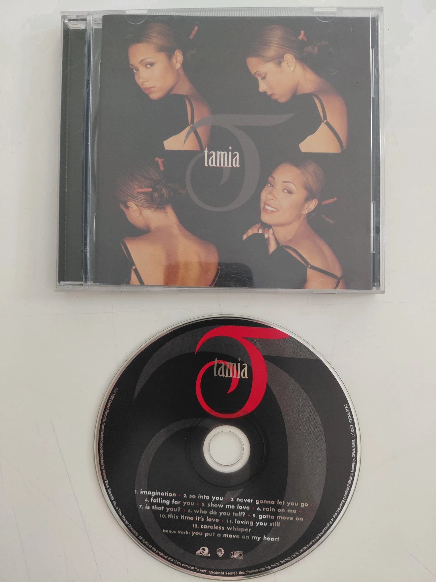 Tamia ‎– Tamia  – 1998  Avrupa Basım - CD Albüm-2.el