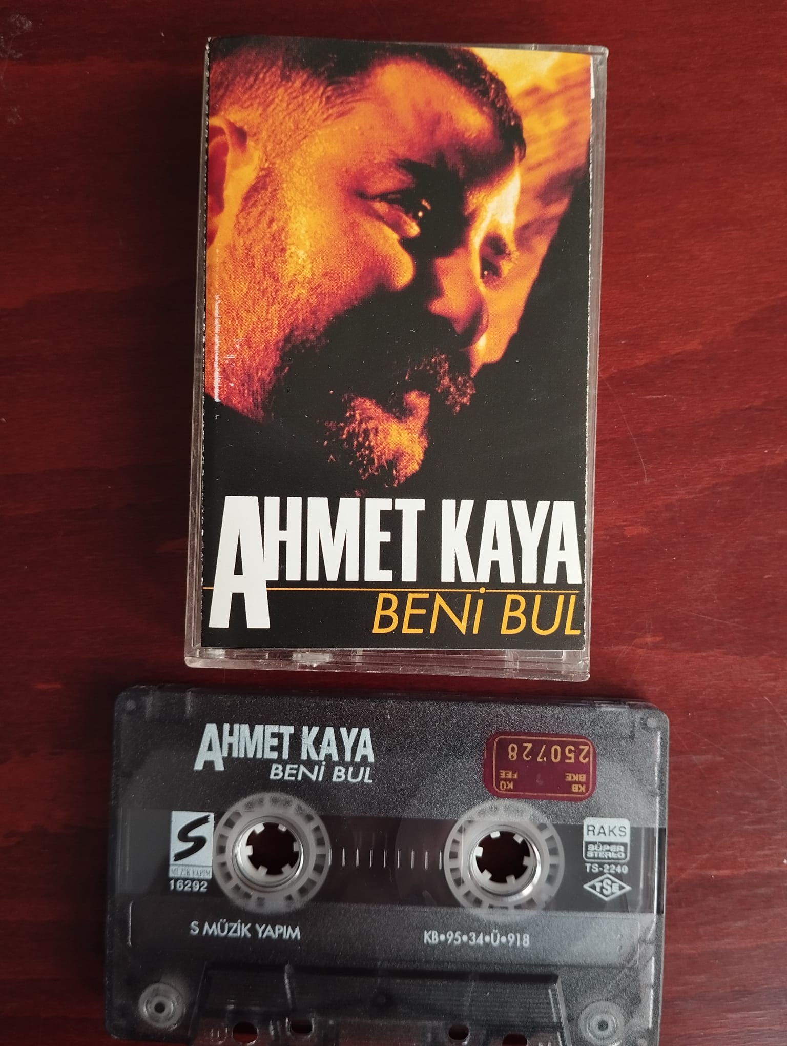 Ahmet Kaya – Beni Bul - 1995 Türkiye Basım Kaset Albüm -2.el