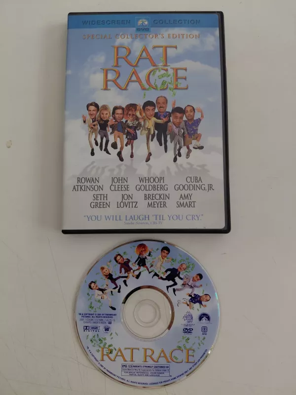RAT RACE  - DVD Film /1.Bölge - Türkçe altyazı yoktur-2.el
