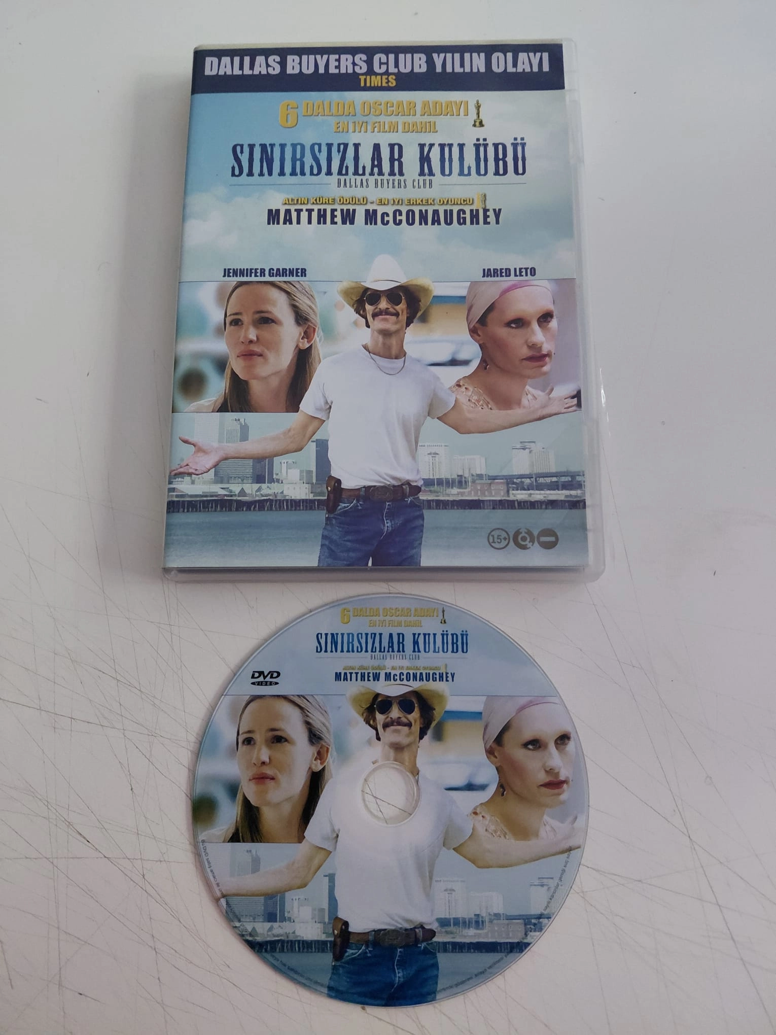 Sınırsızlar Kulübü  ( Dallas Buyers Club ) -  DVD Film-2.el