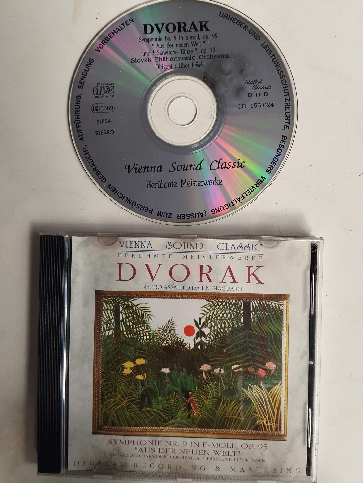 Antonín Dvořák - Libor Pešek – Symphony Nr. 9 in E-Moll, Op.95 - Avusturya Basım - 2. El CD Albüm