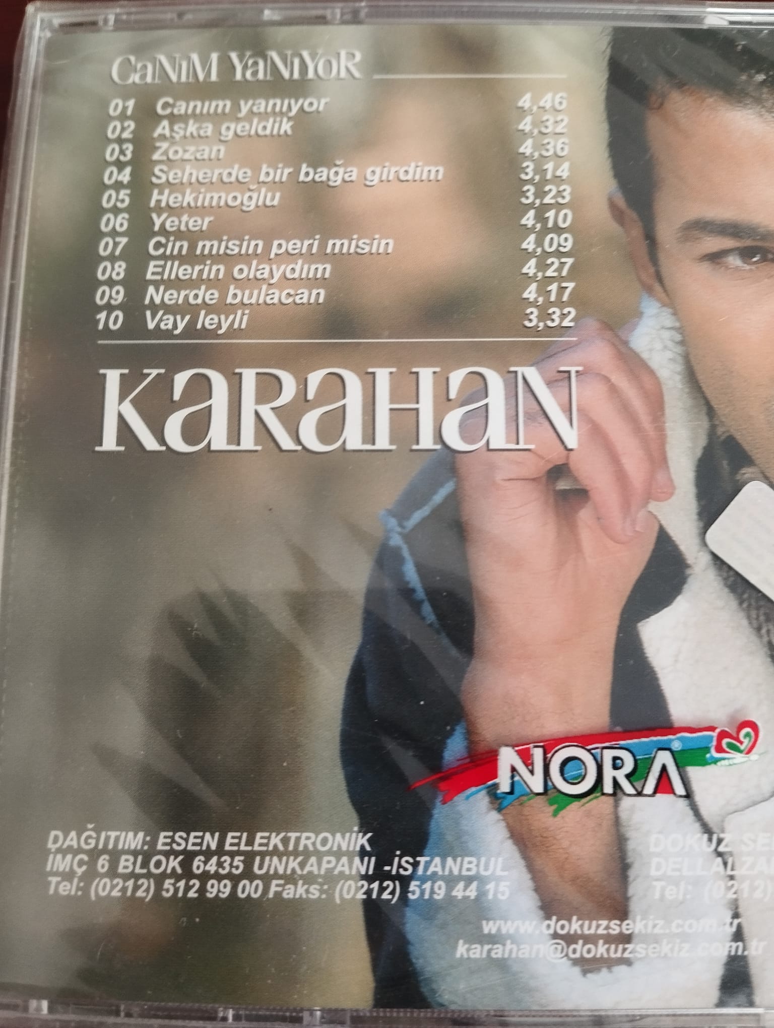 Karahan / Canım Yanıyor  -  Türkiye Basım - CD Albüm/Ambaljlı