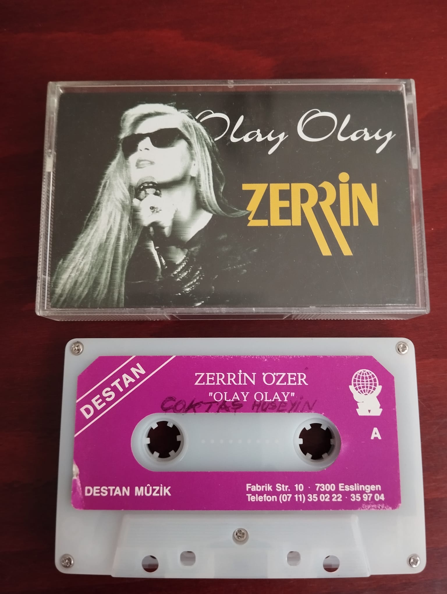 Zerrin Özer – Olay Olay - 1992 Almanya Basım Nadir Kaset / Destan Müzik-2.EL