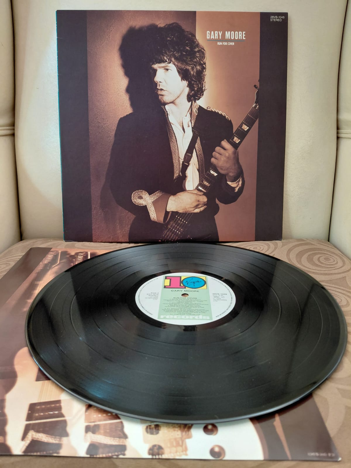 Gary Moore – Run For Cover - 1985 Japonya Basım LP Plak -2.el