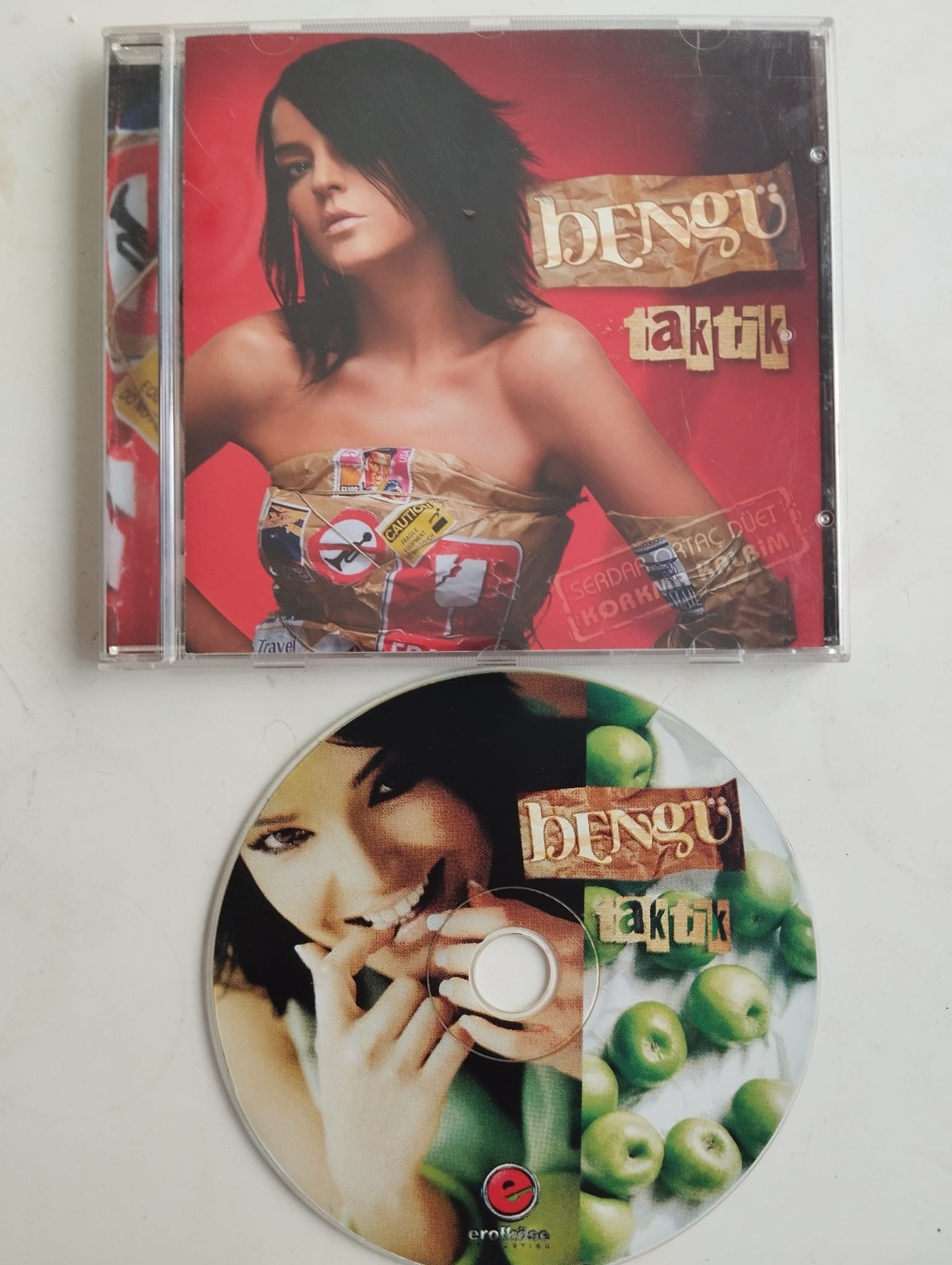 Bengü – Taktik - 2007 Türkiye Basım 2. El CD Albüm