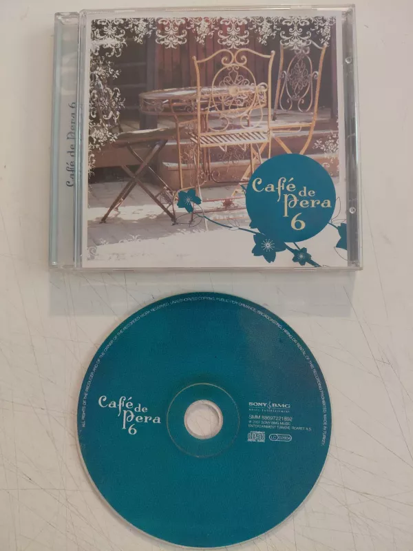 Café De Pera 6 - 2007 Türkiye Basım CD Albüm-2.el