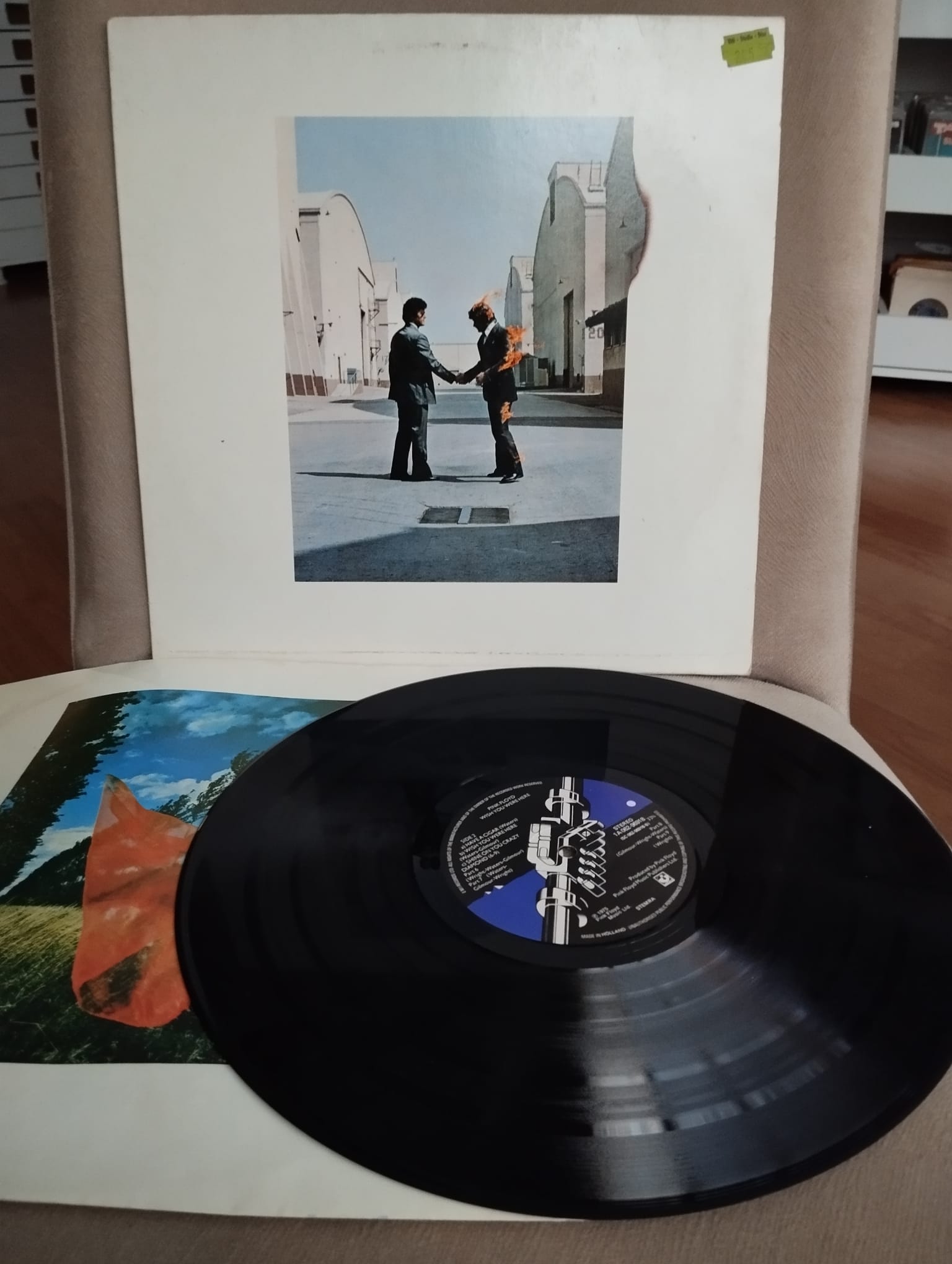 Pink Floyd – Wish You Were Here - 1975 Hollanda Basım LP Plak