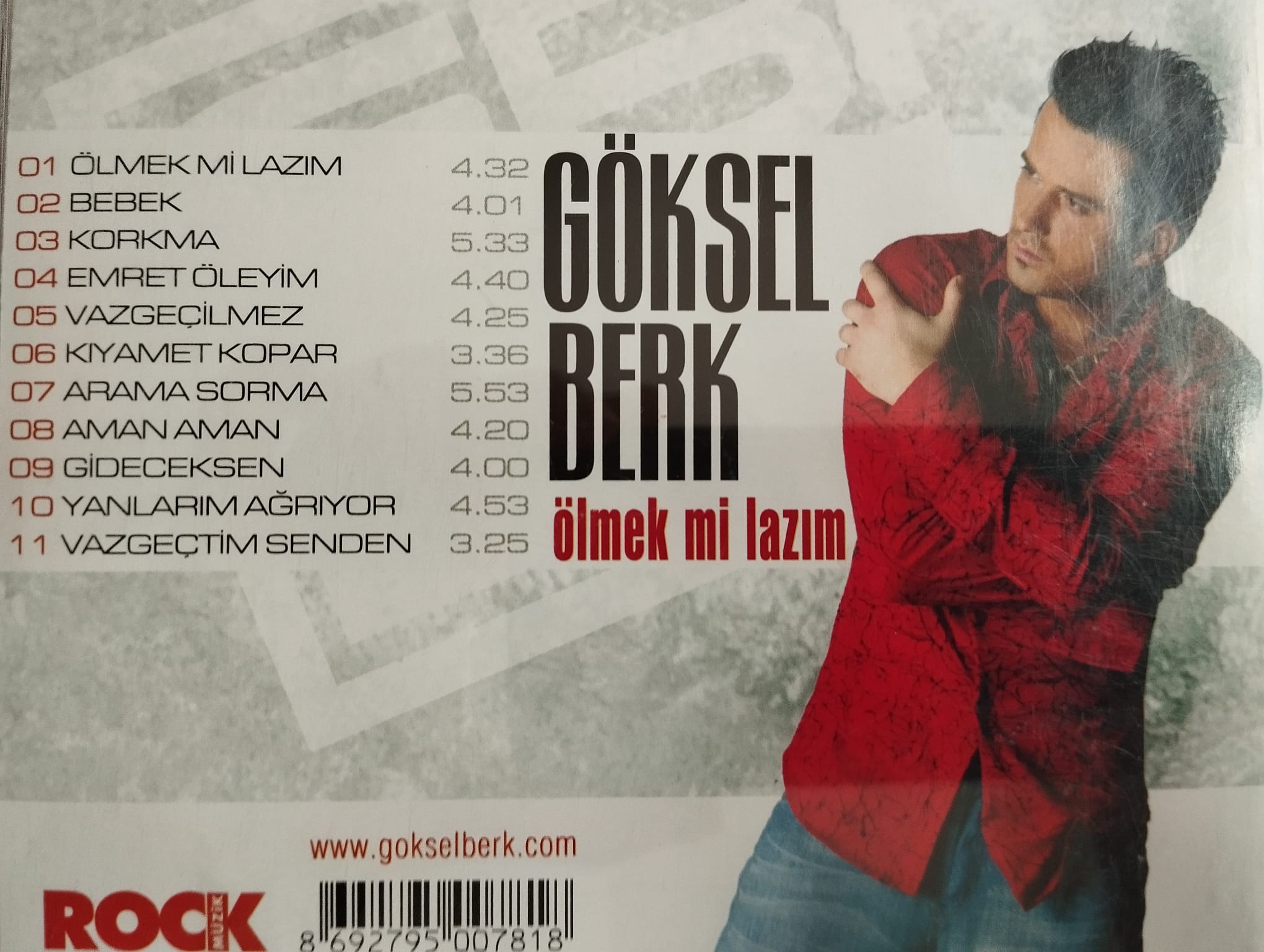 Göksel Berk - Ölmek mi Lazım -  Türkiye Basım 2. El CD Albüm