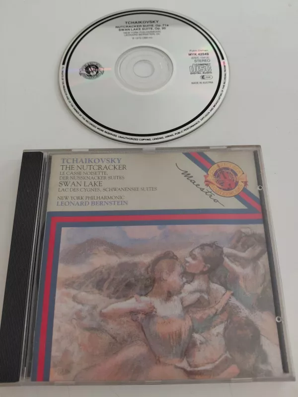 Tchaikovsky   /  Leonard Bernstein – Suites  – 1987  Avrupa Basım - CD Albüm-2.el
