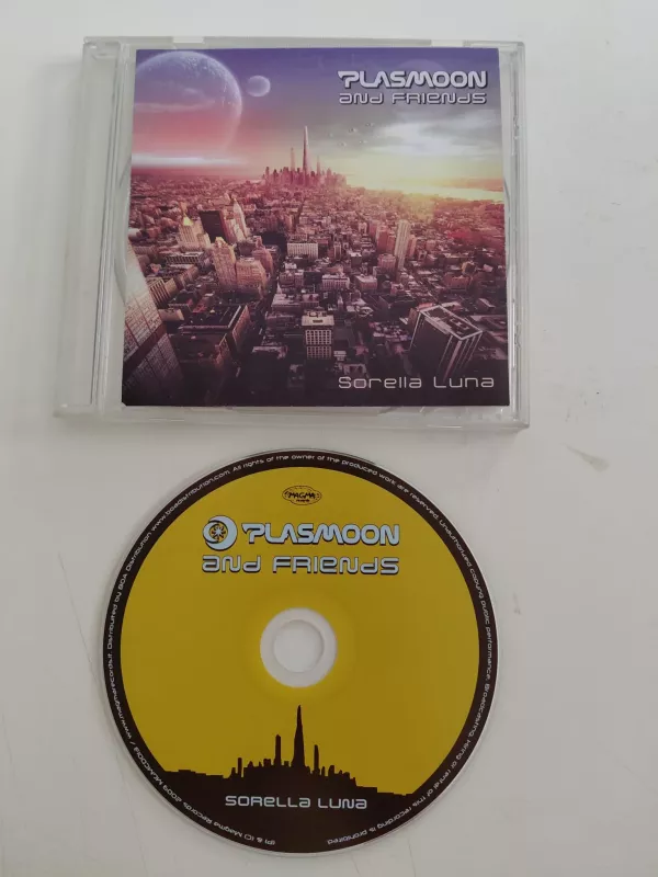 Plasmoon – Plasmoon And Friends - Sorella Luna – 2009 İtalya Basım - CD Albüm-2.el