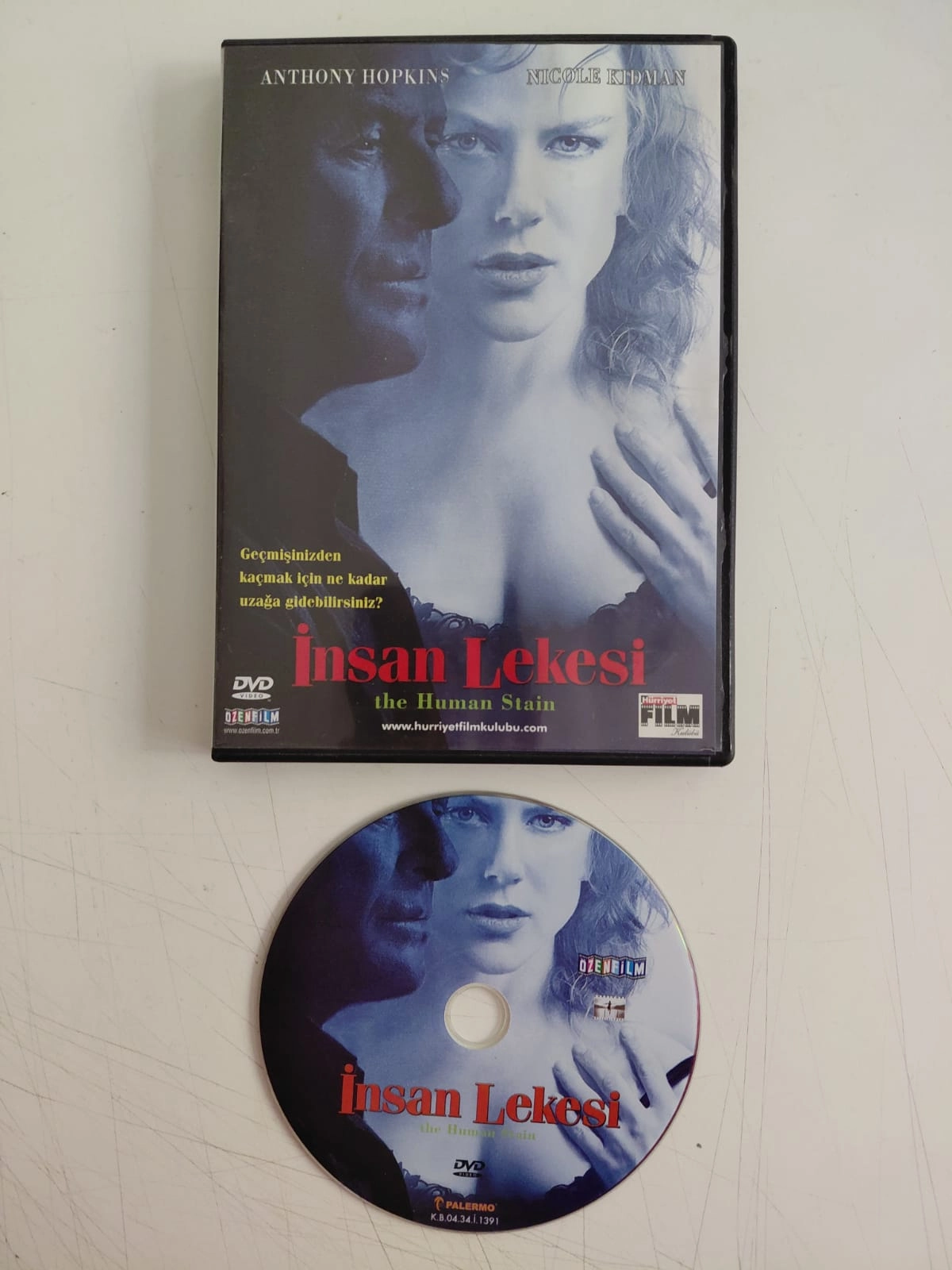 İnsan Lekesi  / The Human Stain - Anthony Hopkins -  DVD Film-2.el