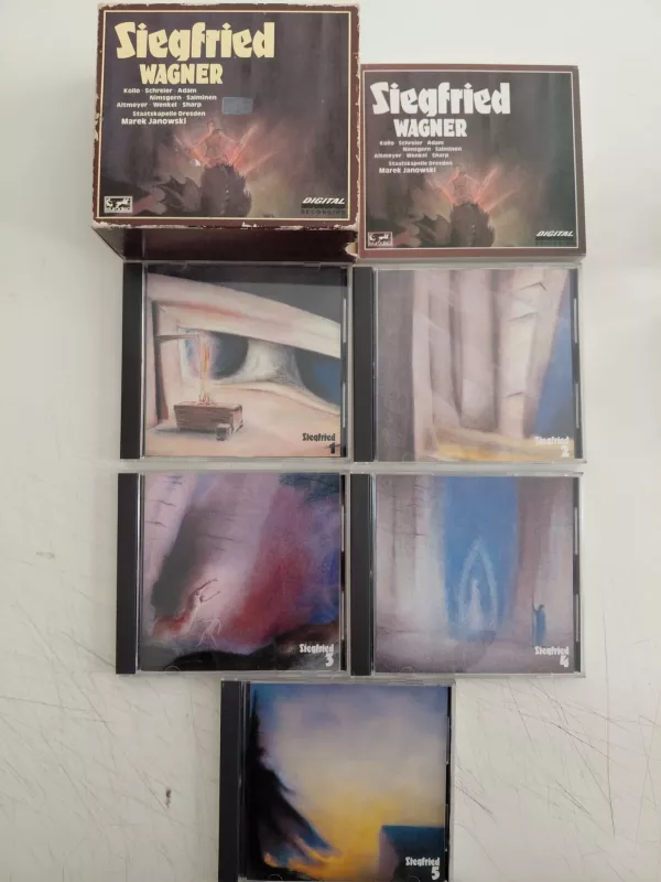 Wagner  - Staatskapelle Dresden, Marek Janowski – Siegfried  - 5xCD Box Set-2.el