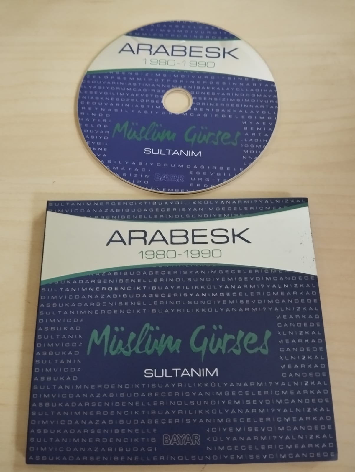 Müslüm Gürses ‎–  Sultanım -  2010 Türkiye Basım - CD Albüm-2.el
