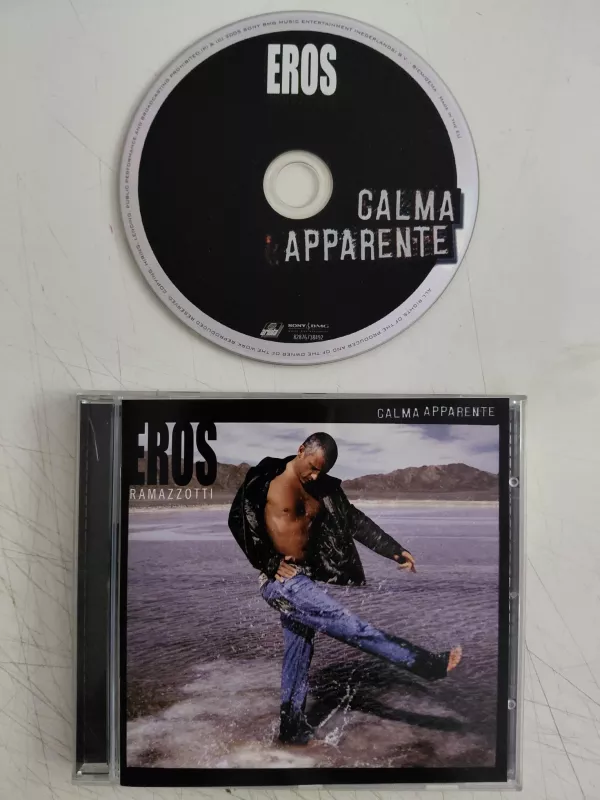 Eros Ramazzotti – Calma Apparente - 2005 Avrupa Basım CD Albüm-2.el