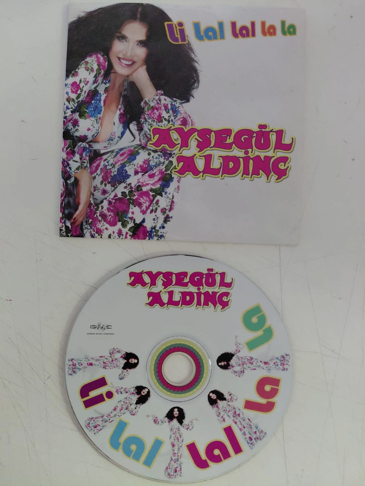 Ayşegül Aldinç –  Li Lal Lal La La  - 2011 Türkiye Basım - CD Single-2.el