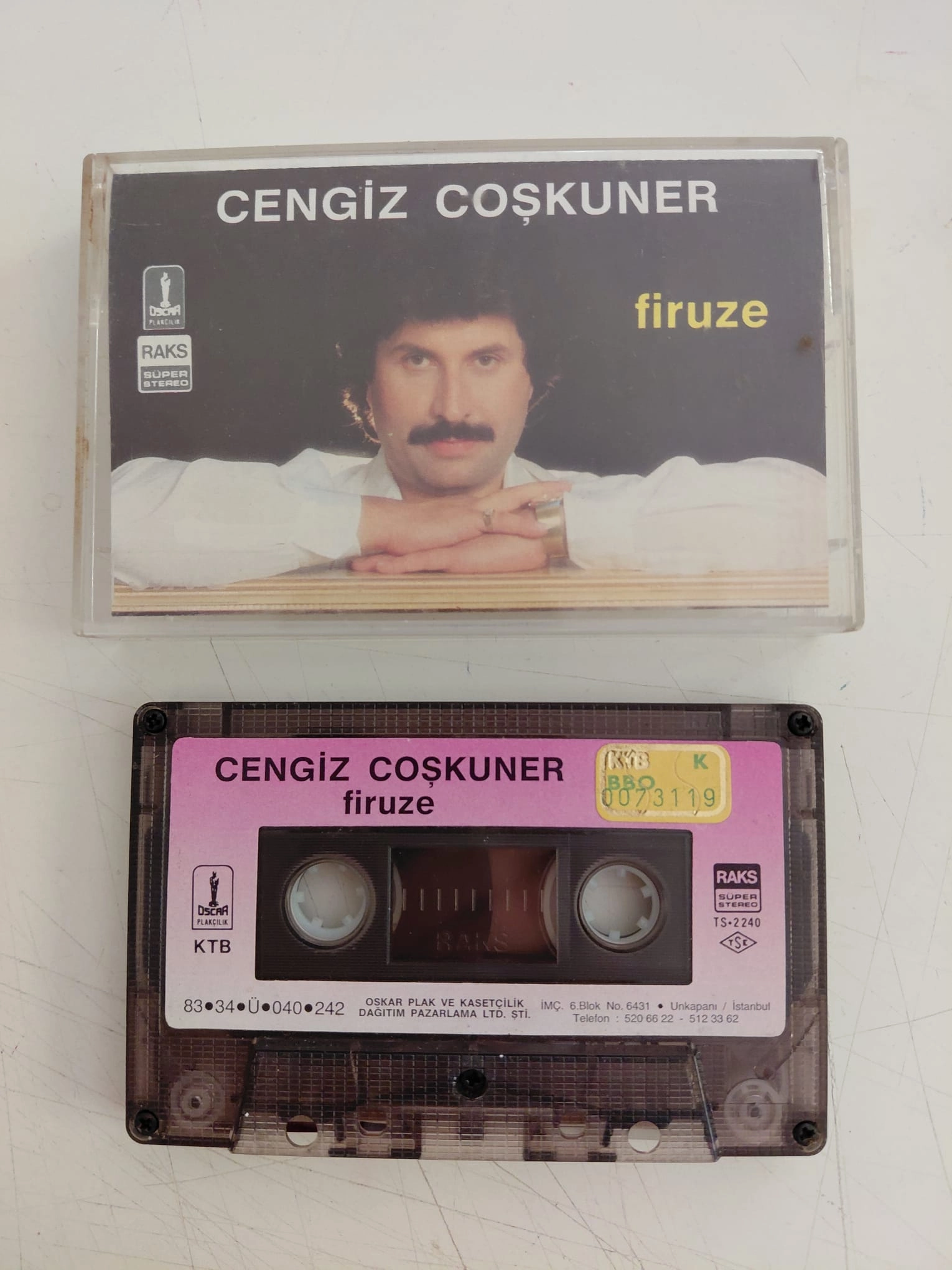 Cengiz Coşkuner – Tanrım - 1984 Türkiye Basım Kaset Albüm-2.el