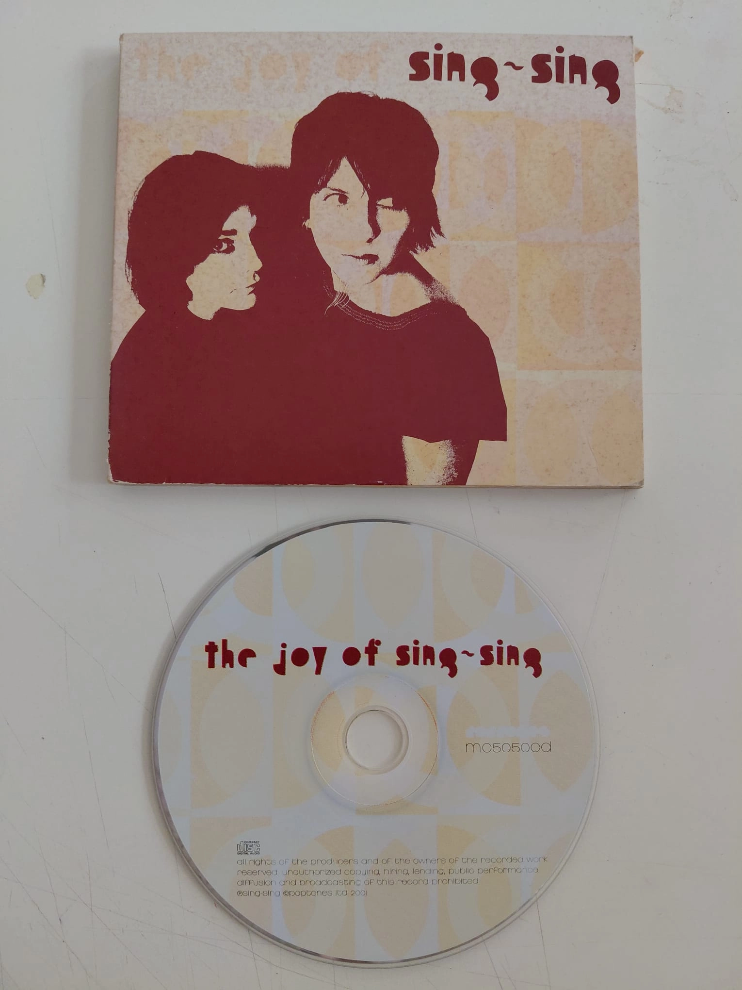 Sing-Sing  – The Joy Of Sing-Sing –  2001 İngiltere Basım - CD Albüm-2.el