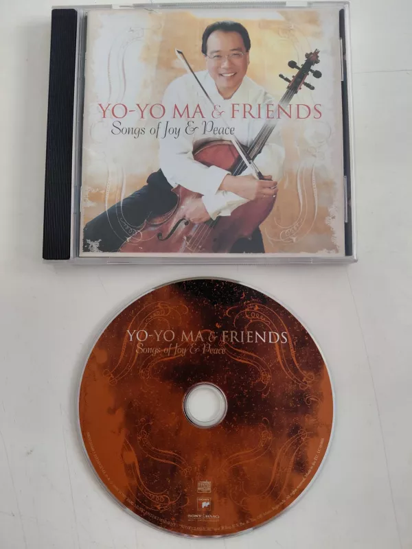 Yo-Yo Ma & Friends  – Songs Of Joy & Peace - 2008 Avrupa  Basım - CD Albüm-2.el