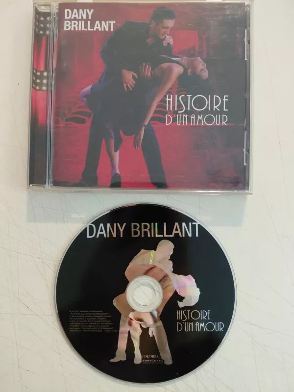 Dany Brillant – Histoire D’un Amour - 2007 Fransa Basım CD Albüm-2.el