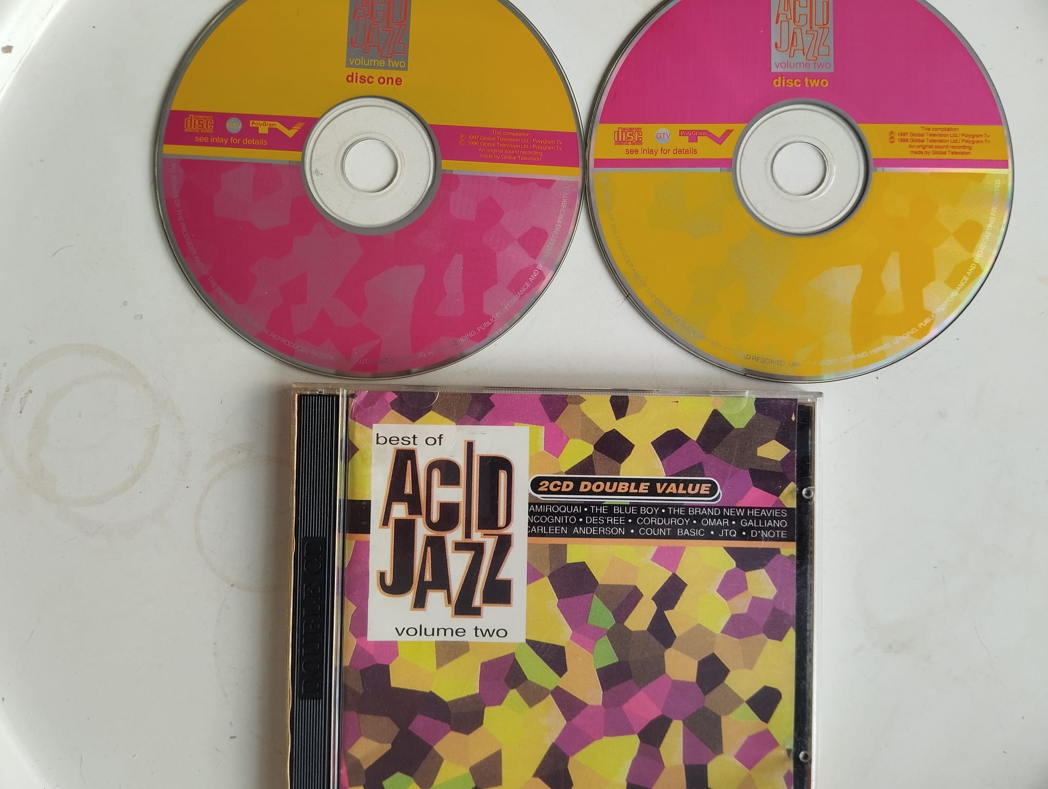 Best Of Acid Jazz Volume 2 -  1997 Avrupa Basım - 2. El 2xCD Albüm