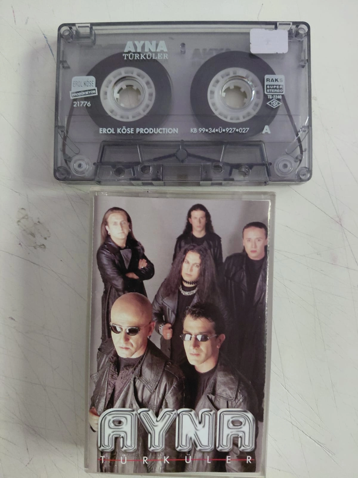 Ayna – Türküler - 1999 Türkiye Basım Kaset Albüm-2.el