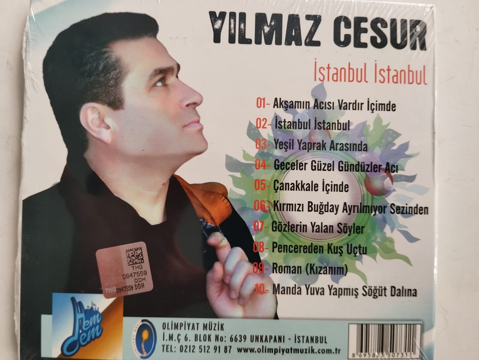 Yılmaz Cesur / istanbul İstanbul -  Türkiye Basım - CD Albüm - Açılmamış Ambalajlı
