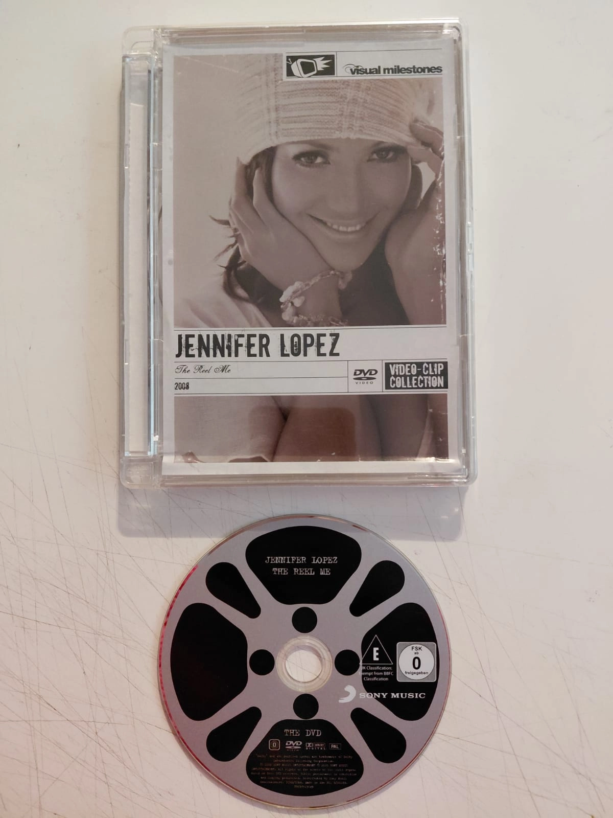 Jennifer Lopez – The Reel Me - 2010 Avrupa Basım - DVD, DVD-Video+ Kitapçıklı-2.el