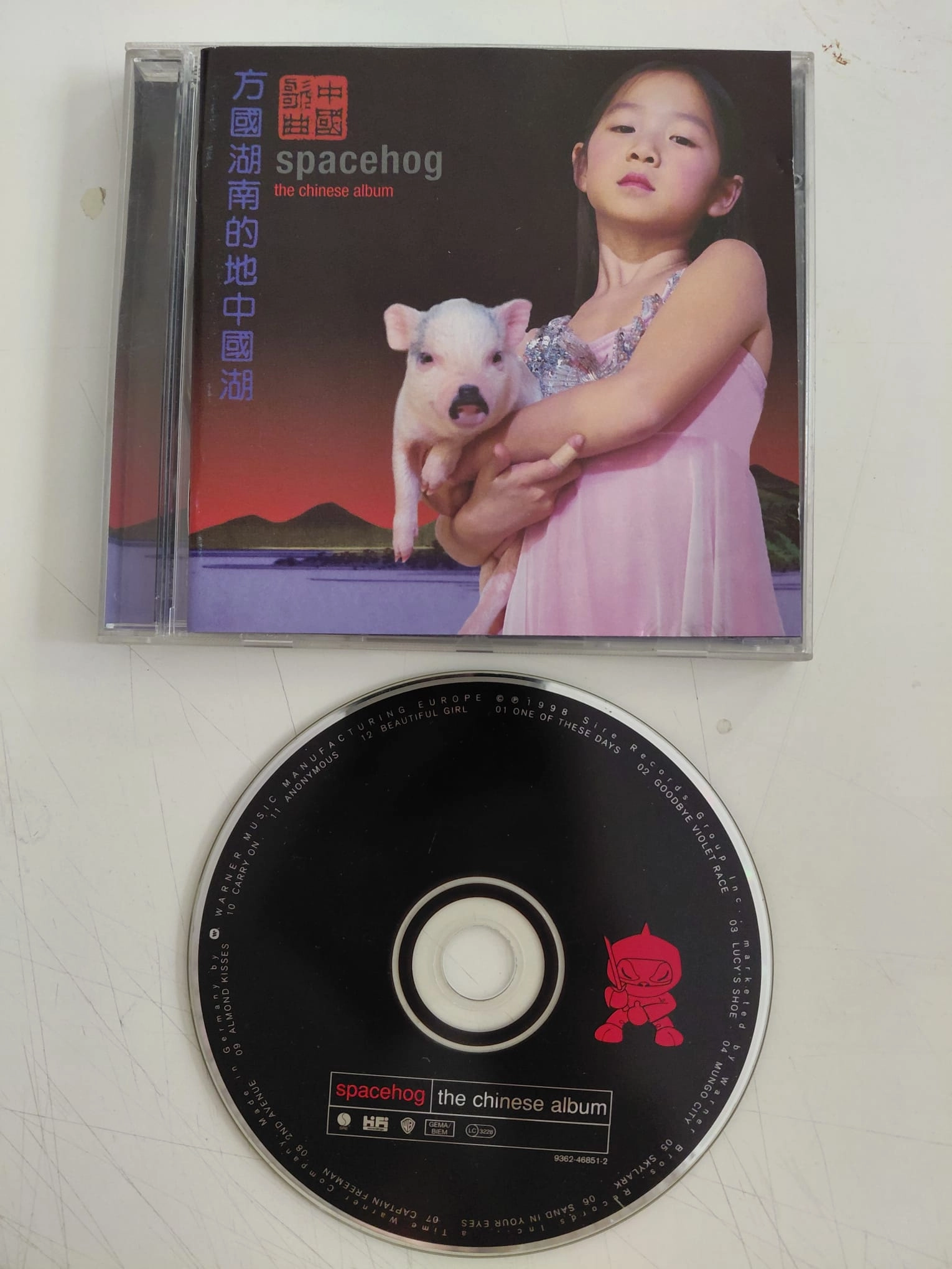 Spacehog  – The Chinese Album –  1998  Avrupa Basım - CD Albüm-2.el