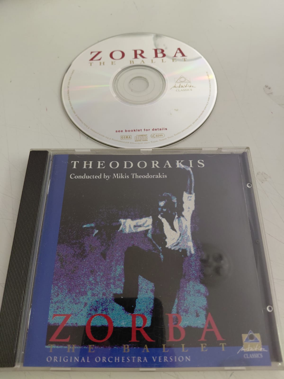 Mikis Theodorakis – Zorba: The Ballet  - 1996 Almanya Basım - CD Albüm-2.el
